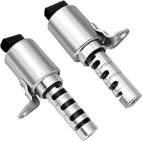 2pcs Intake and Exhaust Engine Variable Valve Timing VVT Solenoid Compatible with Land Rover Range Rover Evoque Discovery Sport LR2 Fit for Jaguar XF L4 2.0L 12 13 14 15 16 Replaces LR025652 LR024995 in Saudi Arabia