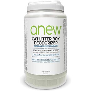 anew All-Purpose Granules 64 oz. (Value Pack) Cat Odor Eliminator for Litter Boxes, Carpets, Floors, Upholstery & More - EPA Safer Choice-Certified in Saudi Arabia