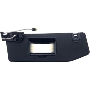 Driver & Passenger Side Sun Visor with Light Fits for Jeep Wrangler JR Gladiator 2018 2019 2020 2021 2022 2023 Replace 6BR80TX7AQ with Light with Mirror (Left&Right Side(W/Garage Door Opener)) in Saudi Arabia