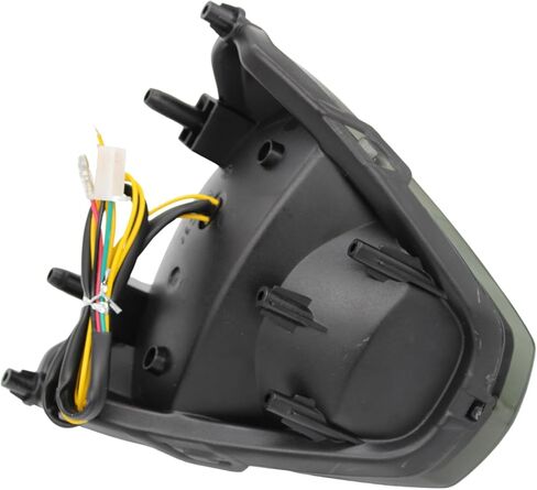 ضوء LED للدراجة النارية - ضوء إشارة الانعطاف LED المتكامل متوافق مع HONDA CBR250R 2011-2013 CBR300R CB300F 2014-2018 (أسود) in Kuwait
