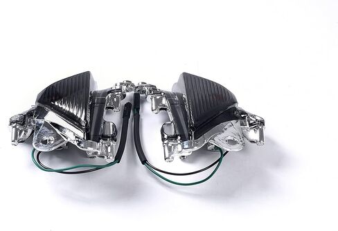 Motorcycle Front Turn Signals Compatible with KAWASAKI Signal Lamp 2004-2005 ZX1000 Ninja ZX-10R with Bulbs,Smoke in Saudi Arabia