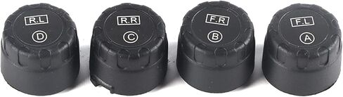 نظام مراقبة ضغط الإطارات TPMS للسيارة مع قابس ولاعة السجائر 4 أجهزة استشعار خارجية للكشف الدقيق عن الضغط in Kuwait