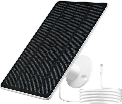 Solar Panel Charger Compatible with Arlo Essential 2K Outdoor(2nd Gen)/Essential XL Camera/Essential Spotlight Camera, USB C & Micro USB Plug, 9.8ft Waterproof Cable, 360°Adjustable Mount in Saudi Arabia