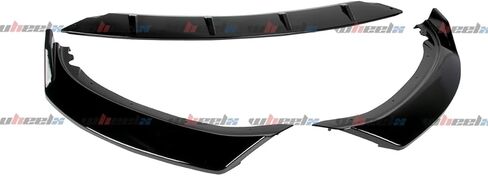 3 قطع حافة ممتصة للصدمات الأمامية متوافقة مع BMW F30 F35 2016-2019، تناسب 318i 320i 328i 330i 328d 330e، فاصل سبويلر للذقن السفلي لسد الهواء، طقم حماية للجسم (أسود لامع) in Kuwait