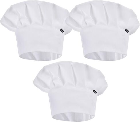 ESHATO Kids Chef Hat, Poly-Cotton Kitchen Cooking Cap for Children in Saudi Arabia