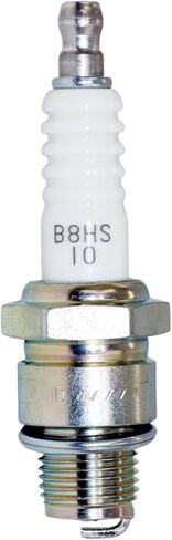 NGK B8HS-10 - شمعات الإشعال القياسية من النيكل من سلسلة OE - 5126 - متوافقة مع نماذج مختارة من المحركات الخارجية Mariner وNissan وSuzuki وTohatsu وYamaha - الكمية 6 in Kuwait