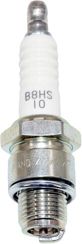 NGK B8HS-10 - شمعات الإشعال القياسية من النيكل من سلسلة OE - 5126 - متوافقة مع نماذج مختارة من المحركات الخارجية Mariner وNissan وSuzuki وTohatsu وYamaha - الكمية 6 in Kuwait
