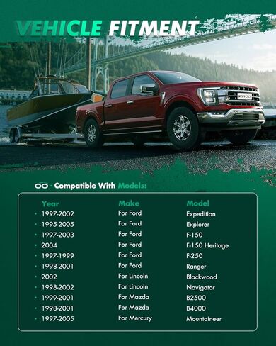 SCITOO وصلة كروية سفلية مناسبة لفورد F-150 لـ F-250 Explorer Ranger لمازدا B3000 B4000 لينكولن بلاكوود نافيجيتور لميركوري ماونتينير in Kuwait