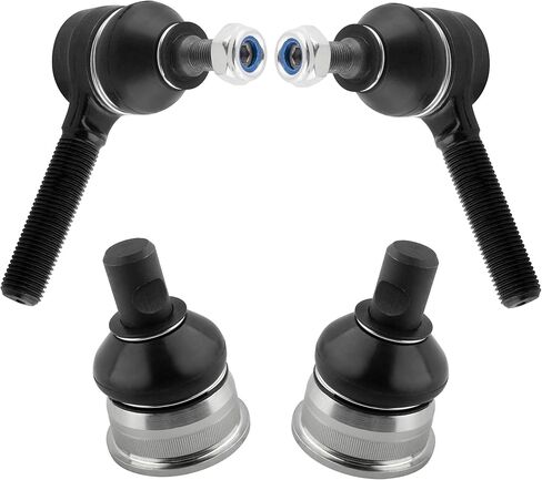 ES3143 K9623 Front Outer Tie Rod Ends Lower Ball Joints for Mercedes-Benz 260E 1987-1989 300CE 300TE 1988-1993 300D 1987-1993 300TD 1987 E300 1995 300E 1986-1993 E320 1994-1995, Pack of 4 in Kuwait