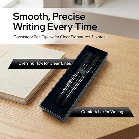 Executive Order Signature Collectible Marker Pen, Fathers Day Gift, Black Ink Felt-tip Writing Pen for Professional Signing, Office Desk Accessories, Business Meetings, Unique & Fun Patriotic Gift in Kuwait