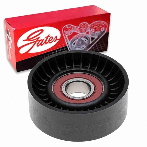 Gates DriveAlign Drive Belt Idler البكرة المتوافقة مع Jeep Wrangler 3.8L V6 2007-2011 in Kuwait
