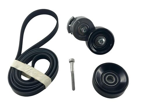 طقم شداد حزام سيربنتين 38385 مع بكرة المهمل المتوافقة مع Ford Ranger 1997-2006، لمازدا B3000 1997-2006، OHV V6 3.0L استبدال 38385 38001 6PK2243 in Kuwait