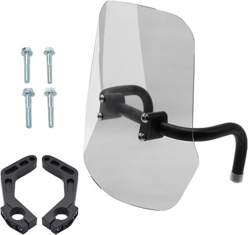 ZSTONG for DR650S 2024 2025 Motorcycle Adventure windscreen Windscreen Portable Navigation Stand (Gray) in Kuwait