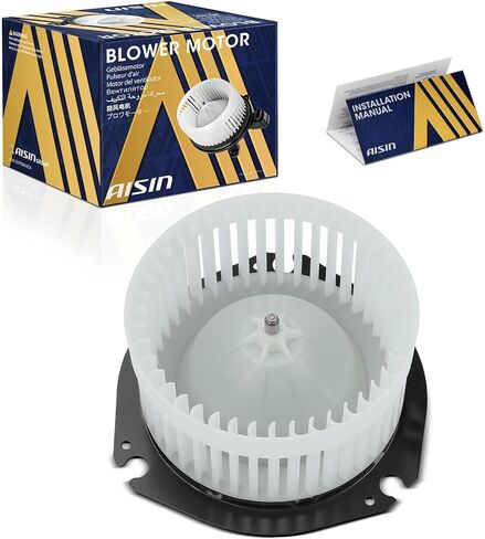 محرك منفاخ AISIN AFTERMARKET BLMGM-00040 HVAC مع مجموعة عجلات - متوافق مع شيفروليه إكسبريس 1500 1996-2014، إكسبريس 2500 3500 1996-2023، جي إم سي سافانا 1500 2500 3500 1996-2023 in Kuwait