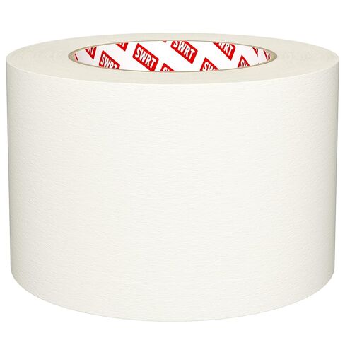 SWRT Masking Tape 3 inch x 55 Yards, 1 Roll, Wide White Painters Tape for Painting Walls & Large Surface Masking, Clean Removal, No Residue, Easy Tear, Multi-Surface in Kuwait