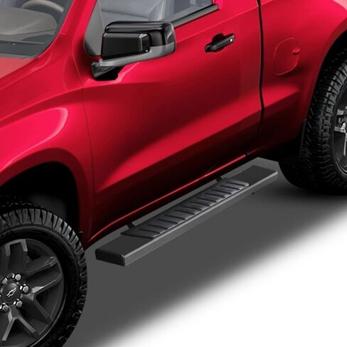 6 inches Regular Running Boards Compatible with 2005-2023 Toyota Tacoma Regular/Standard/Single Cab Side Steps Nerf Bars Black in Kuwait