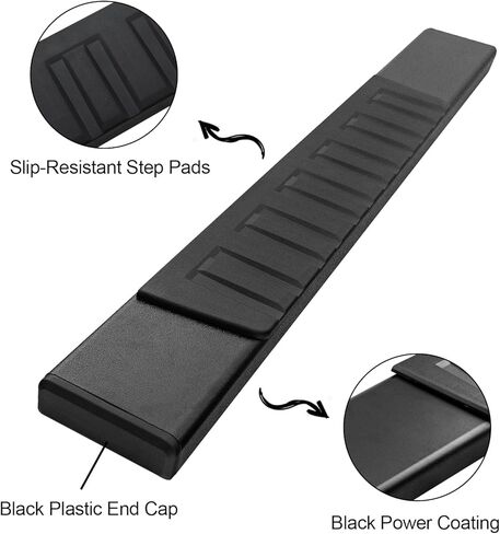 6 inches Regular Running Boards Compatible with 2005-2023 Toyota Tacoma Regular/Standard/Single Cab Side Steps Nerf Bars Black in Kuwait