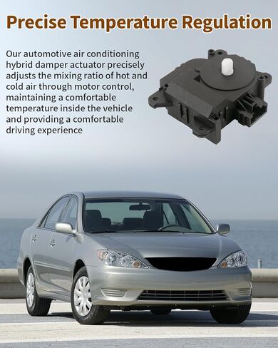 HVAC Blend Door Actuator Fits for Toyota Sienna Camry Solara Highlander 2004-2008,for Lexus RX330 RX350 2004-2009, A/C Blend Control Passenger Side,Replacement 87106-08060 87106-08080 in Saudi Arabia