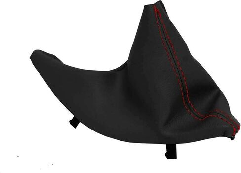 E Brake Boot Cover Leather Compatible with BMW F32 F33 F36 Serie 4 2013-2019 Red Stitch in Saudi Arabia