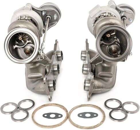 FAPO 950HP Twin Turbos TD04 19T for BMW N54 535i 135i Z4 X6 740 E60 E89 F71 F01 in Saudi Arabia