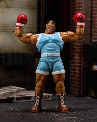 Jada Toys Street Fighter II Balrog Action Figure 1:12 Deluxe Scale 6" Tall, Fully Articulated, Collector Packaging in Kuwait