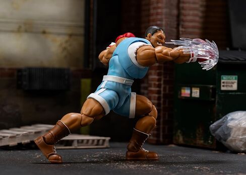 Jada Toys Street Fighter II Balrog Action Figure 1:12 Deluxe Scale 6" Tall, Fully Articulated, Collector Packaging in Kuwait