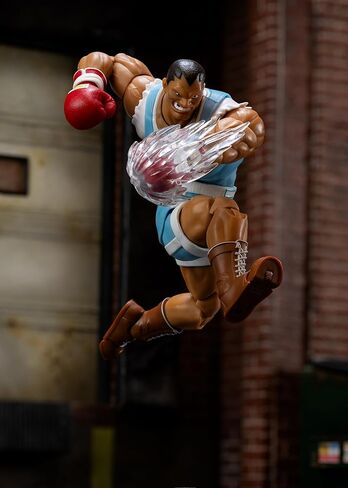 Jada Toys Street Fighter II Balrog Action Figure 1:12 Deluxe Scale 6" Tall, Fully Articulated, Collector Packaging in Kuwait
