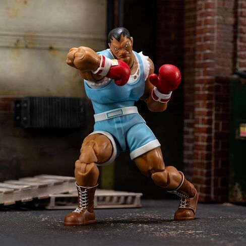 Jada Toys Street Fighter II Balrog Action Figure 1:12 Deluxe Scale 6" Tall, Fully Articulated, Collector Packaging in Kuwait