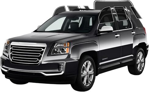 Precut Window Tint Film for GMC Terrain 2010-2017 All Side+Rear Windshield 5% VLT 2Ply Anti-Shatter, UV Block, Privacy Protection, Easy Install, No Trimming Needed,Heat & Glare Reduction in Kuwait
