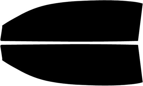 True Line Automotive Precut Window Tint Kit Compatible with Chevrolet Camaro Convertible 2011-2015 35% Front Windshield Only in Kuwait
