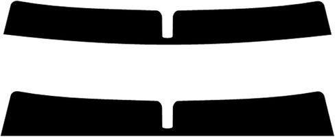 True Line Automotive Precut Window Tint Kit Compatible with Chevrolet Camaro Convertible 2011-2015 35% Front Windshield Only in Kuwait