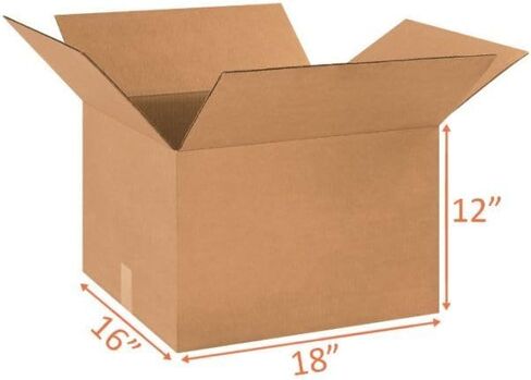 18x16x12 Shipping and Packing Box (2 Pack) in Kuwait
