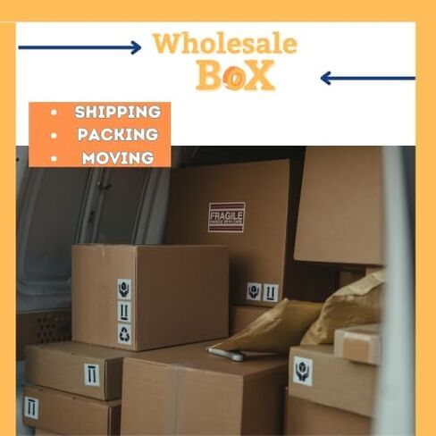 2 pack Generic 8x8x36 Shipping and Packing Box (2-PACK) in Kuwait