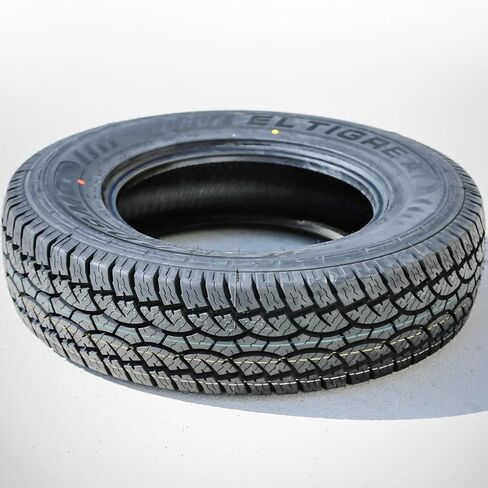 مجموعة من 4 (أربعة) إطارات كوزمو El Tigre AT Truck/SUV A/T إطارات نصف قطرية لجميع التضاريس للطرق الوعرة - 245/70R16 245/70/16 245/70-16 111T نطاق تحميل XL 4 طبقات BSW جدار جانبي أسود in Kuwait