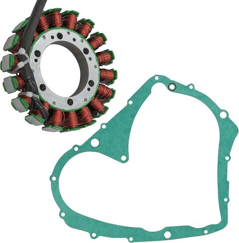 Caltric Stator and Gasket Compatible With Suzuki Lt-A400F Lta400F Kingquad 400 4X4 Auto 2008-2017 in Kuwait