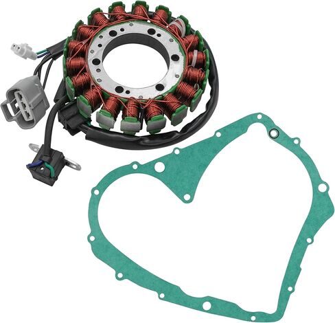 Caltric Stator and Gasket Compatible With Suzuki Lt-A400F Lta400F Kingquad 400 4X4 Auto 2008-2017 in Kuwait