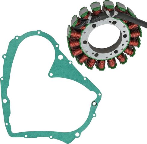 Caltric Stator and Gasket Compatible With Suzuki Lt-A400F Lta400F Kingquad 400 4X4 Auto 2008-2017 in Kuwait
