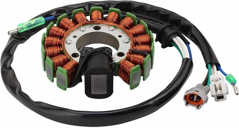 GOOFIT 16 Coil 6 Wire Generator Magneto Stator Ignition Coil Replacement for TW125 TW200 TW225 TW 125 200 225 4WP-85510-10 in Kuwait