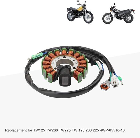 GOOFIT 16 Coil 6 Wire Generator Magneto Stator Ignition Coil Replacement for TW125 TW200 TW225 TW 125 200 225 4WP-85510-10 in Kuwait