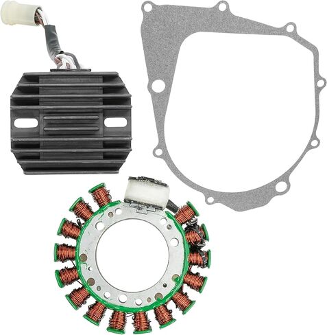 Caltric Stator and Regulator Rectifier with Gasket Compatible With Yamaha Moto-4 350 Yfm350 1990-1994 in Kuwait