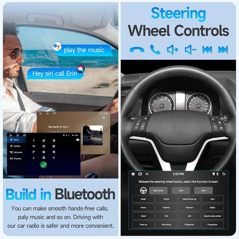 Leadfan Car Stereo for Nissan Altima Teana 2013-2015 Radio Replacement with Wireless CarPlay Android Auto, 10.1'' Touch Screen Built in Bluetooth GPS Navigation WiFi SWC Backup Camera MIC in Saudi Arabia