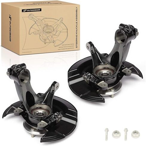 A-Premium 2 x Front Left and Right Steering Knuckle & Wheel Bearing Hub Assembly Compatible with Honda CR-V 2017-2023, Driver and Passenger Side in Kuwait