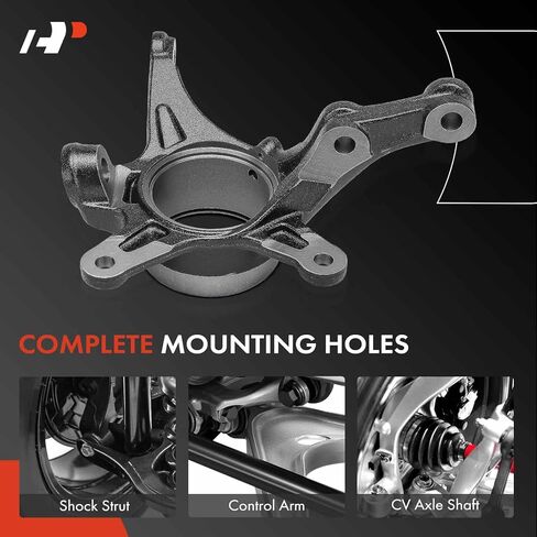 A-Premium Set of 2 Front Suspension Steering Knuckle Compatible with Honda Civic 2007 2008 2009 2010 2011, 2.0L, Driver and Passenger Side in Kuwait