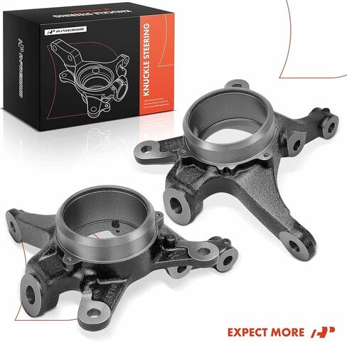 A-Premium Set of 2 Front Suspension Steering Knuckle Compatible with Honda Civic 2007 2008 2009 2010 2011, 2.0L, Driver and Passenger Side in Kuwait