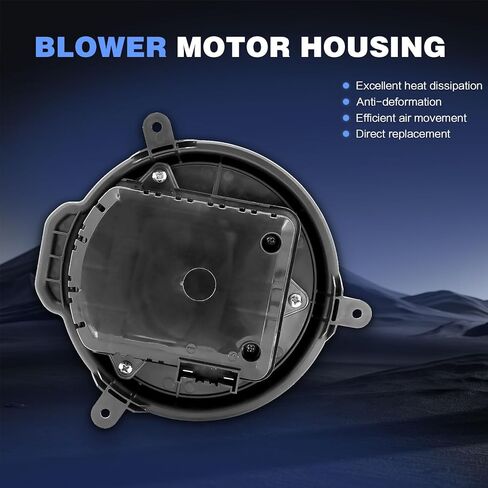 HVAC Heater Blower Motor with Brushless Motor Compatible with Freightliner 108SD, 114SD, Business Class M2, Cascadia 2008-2020, M2 100 2003-2006, M2 106, M2 112 2003-2023, Replace# VCC35000003 in Kuwait