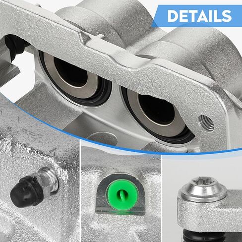 Front or Rear Brake Caliper Kit Right + Left Assembly for Chevy Silverado 1500/2500 HD, Tahoe, Suburban 1500/2500, for Cadillac Escalade, for GMC Sierra 1500/2500 HD, Yukon w/Bracket, 18-B4728 in Saudi Arabia