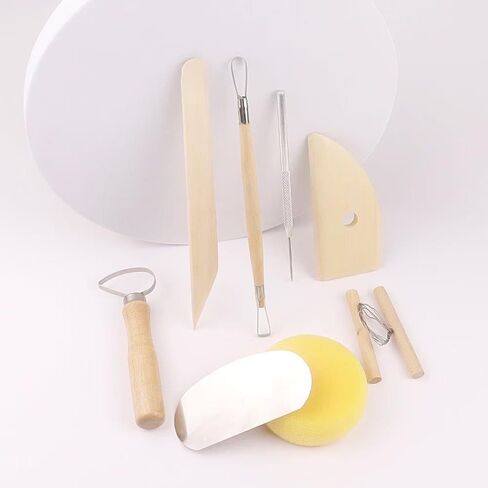 Clay Carving, Clay Sculpture Set, 8-Piece Set of Clay Tools in Saudi Arabia