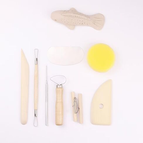 Clay Carving, Clay Sculpture Set, 8-Piece Set of Clay Tools in Saudi Arabia