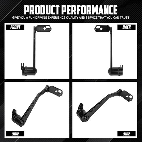 Brake Arm Lever Motorcycle Foot Shifter Pedal Fit for Harley Touring Road Glide Street Glide Electra Glide Road King Trike 2014–2025 (14-25 Black) in Saudi Arabia