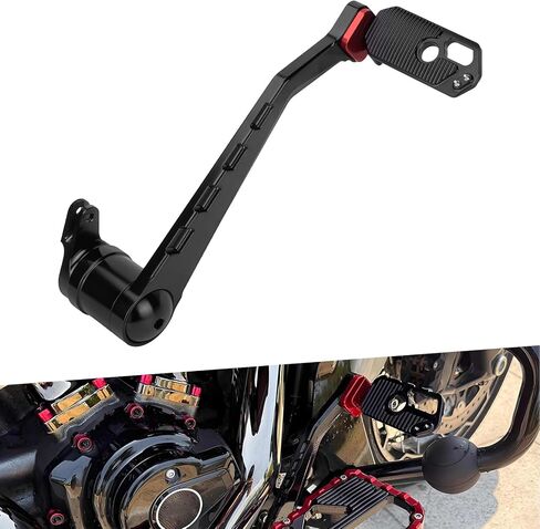 Brake Arm Lever Motorcycle Foot Shifter Pedal Fit for Harley Touring Road Glide Street Glide Electra Glide Road King Trike 2014–2025 (14-25 Black) in Saudi Arabia